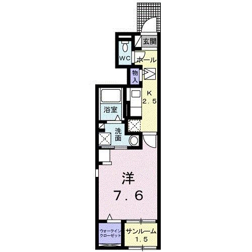 コーラルスター（106） 間取り図画像