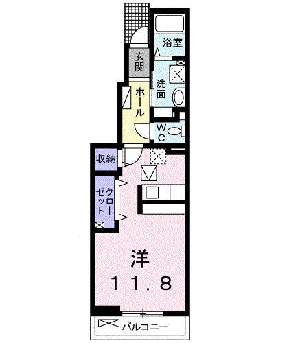 リガーレ（102） 間取り図画像