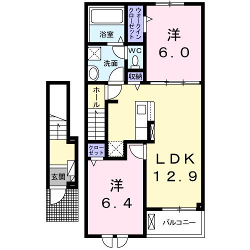 ブローテＫＳⅣ（202） 間取り図画像