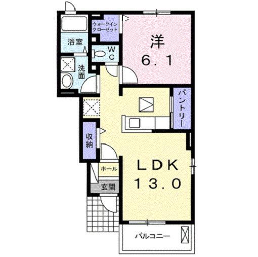 エクセレントⅠ（103） 間取り図画像
