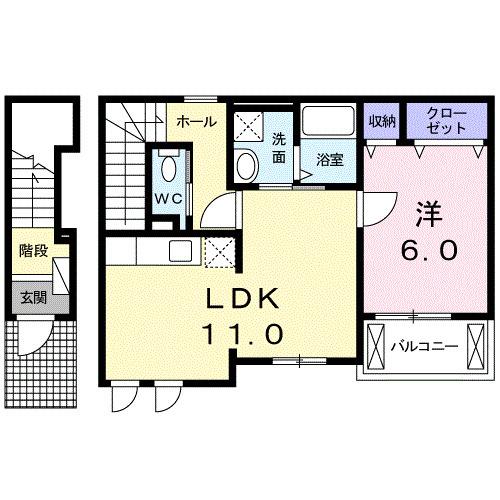 さくらハウス（204） 間取り図画像