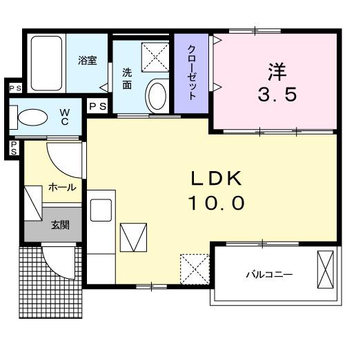 さくらハウス（103） 間取り図画像