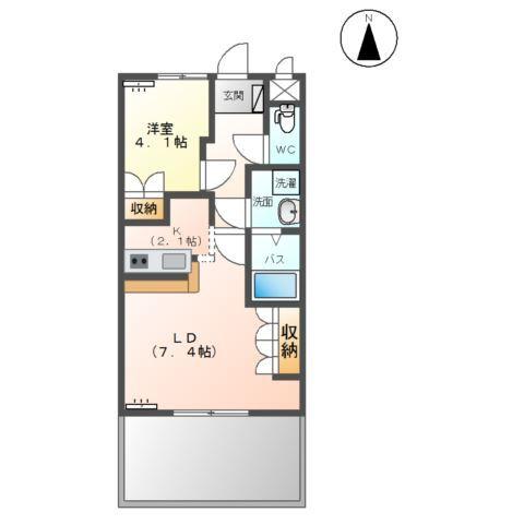エトワール 間取り図画像