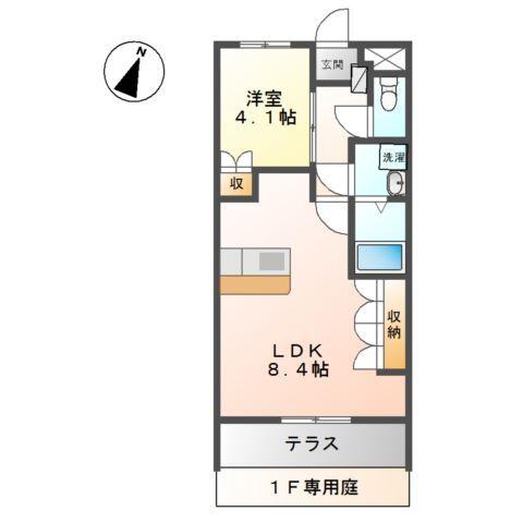 クレストール 間取り図画像