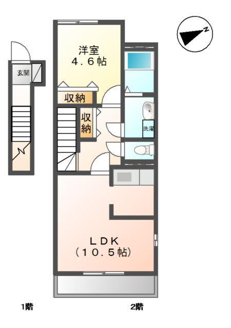ショコラメゾン 間取り図画像