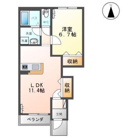 サウザンドリーフⅡ 間取り図画像