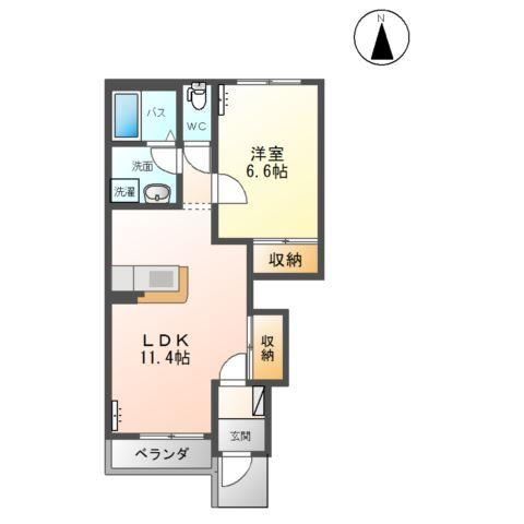 サウザンド　リーフ 間取り図画像