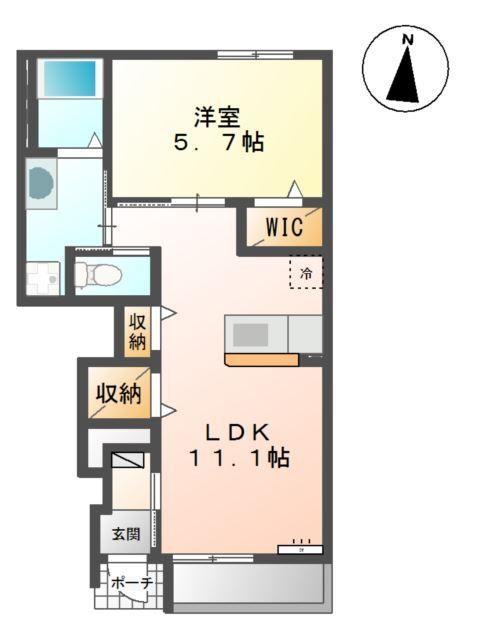 グランピュア　イヴⅠ 間取り図画像