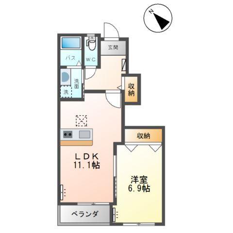 ラ・カンパニュラⅡ 間取り図画像