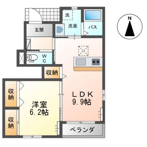 クルール　Ⅲ 間取り図画像