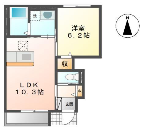 クルール　Ⅱ 間取り図画像