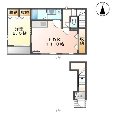 グランベルⅡ 間取り図画像