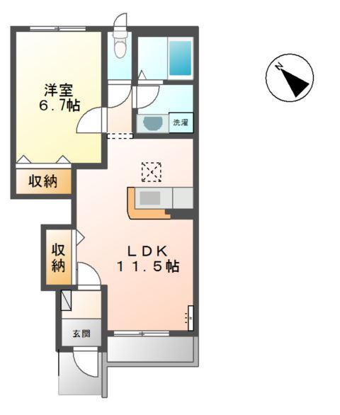 ビブレ 間取り図画像