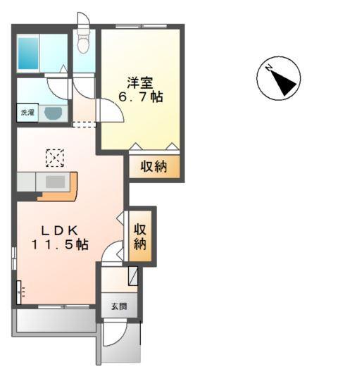 ビブレ 間取り図画像