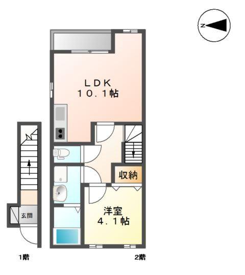メゾンみずほ 間取り図画像