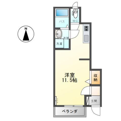 プレジールＢ 間取り図画像