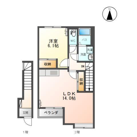 メゾン・コンフォース 間取り図画像