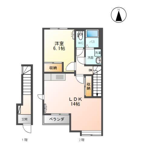 メゾン・コンフォース 間取り図画像