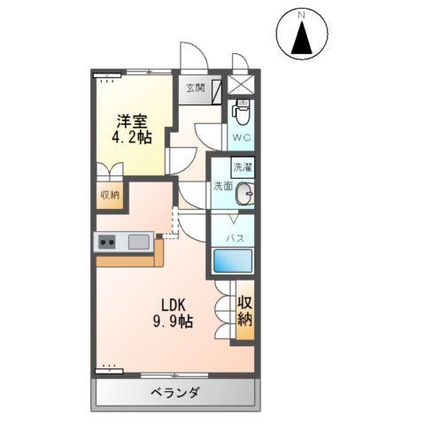 スプリング・ビック・ユー 間取り図画像