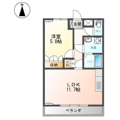ステディア 間取り図画像
