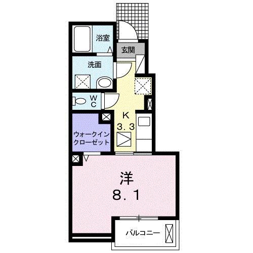 ピーフォー（105） 間取り図画像
