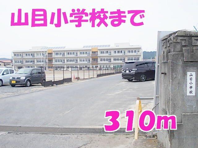 山目小学校：310m