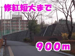 修紅短期大学：900m