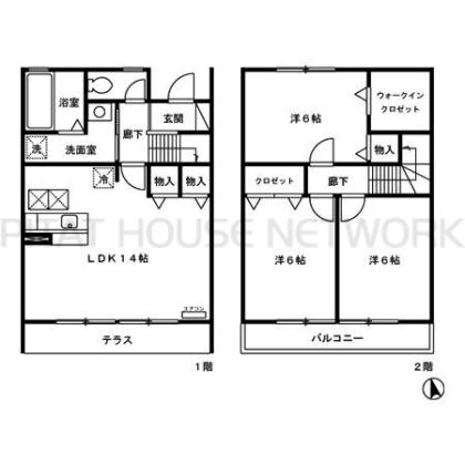  間取り図写真