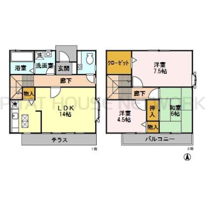  間取り図写真