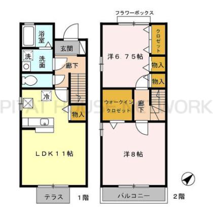  間取り図写真