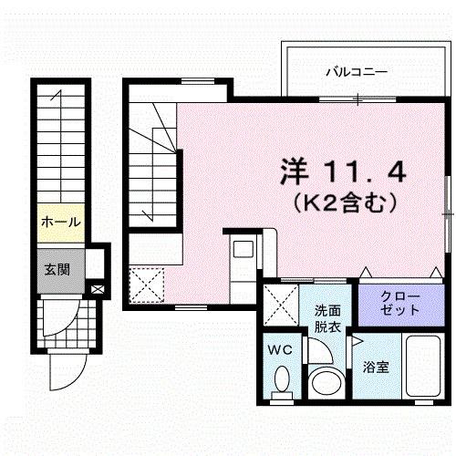 プロミネント・Ⅴ（201） 間取り図画像
