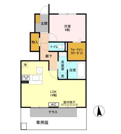 エルンテ（102） 間取り図画像