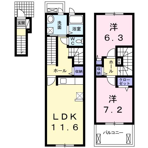  間取り図写真