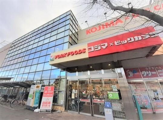 コジマ×ビックカメラ 東村山店：500m