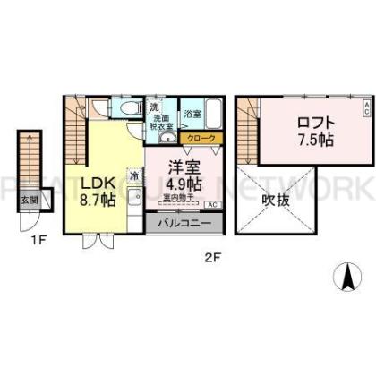  間取り図写真