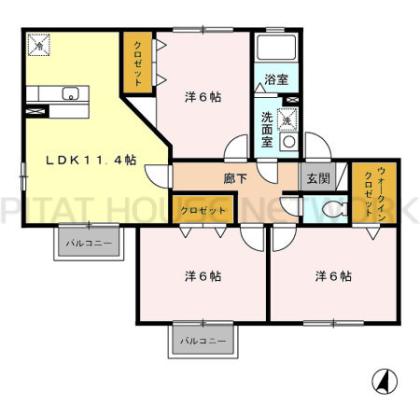  間取り図写真