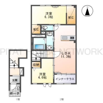  間取り図写真