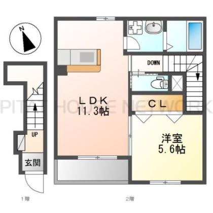  間取り図写真