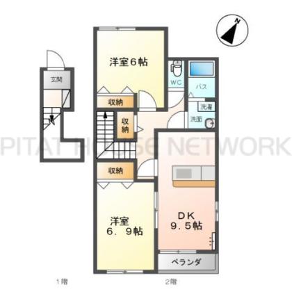  間取り図写真