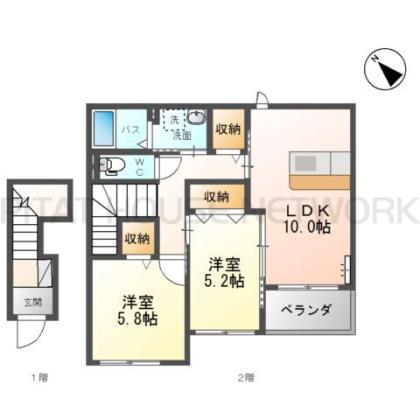 間取り図写真