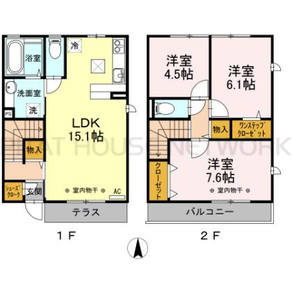  間取り図写真
