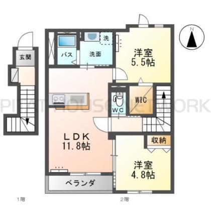  間取り図写真