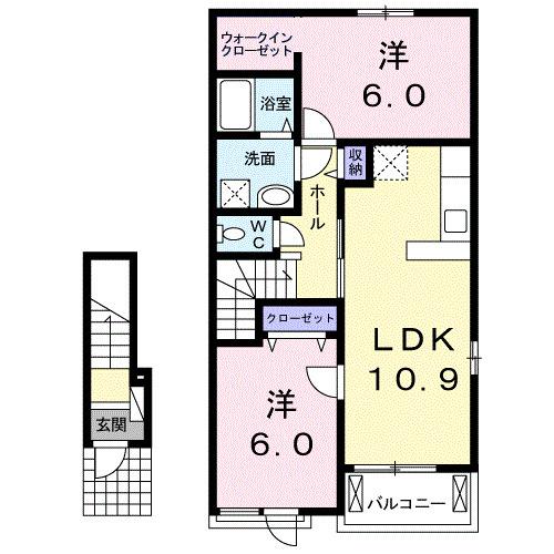 サニーガーデン新栄Ⅱ（202） 間取り図画像