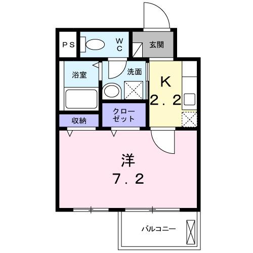 リバーサイド　ガーデン（305） 間取り図画像