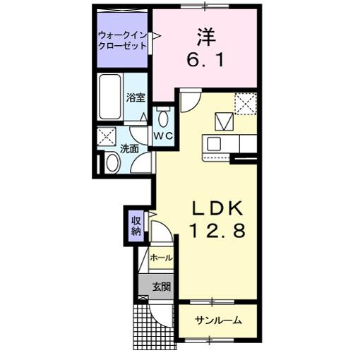 ベル・フィオーレⅡ（103） 間取り図画像