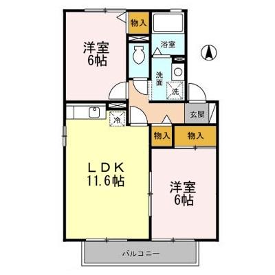 グレースコート　壱・弐番館（1201） 間取り図画像