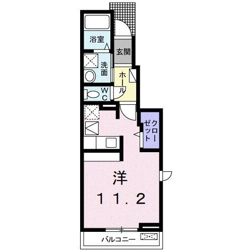 ルミエール・ロゼ（101） 間取り図画像