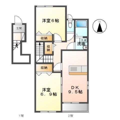  間取り図写真
