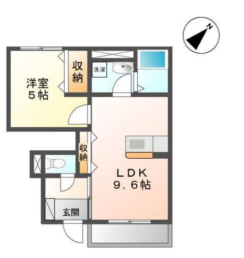 アラ・モードⅡ 間取り図画像