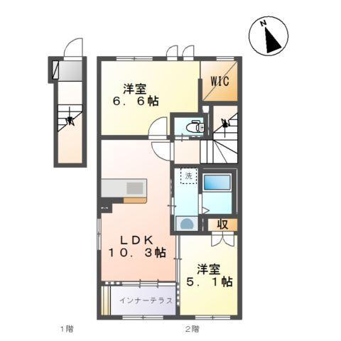 ボンヌールⅡ 間取り図画像